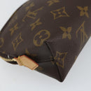 LOUIS VUITTON Monogram Pochette Cosmetic PM Pouch M43998 LV Auth BA9613-16