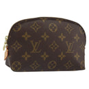 LOUIS VUITTON Monogram Pochette Cosmetic PM Pouch M43998 LV Auth BA9613-1