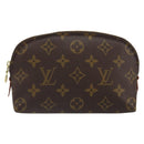 LOUIS VUITTON Monogram Pochette Cosmetic PM Pouch M43998 LV Auth BA9613-13