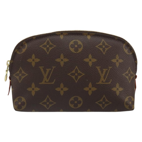 LOUIS VUITTON Monogram Pochette Cosmetic PM Pouch M43998 LV Auth BA9613