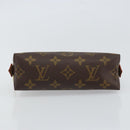 LOUIS VUITTON Monogram Pochette Cosmetic PM Pouch M43998 LV Auth BA9613-6