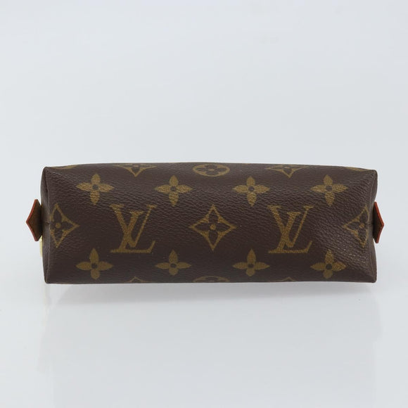 LOUIS VUITTON Monogram Pochette Cosmetic PM Pouch M43998 LV Auth BA9613