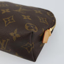 LOUIS VUITTON Monogram Pochette Cosmetic PM Pouch M43998 LV Auth BA9613-7