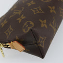 LOUIS VUITTON Monogram Pochette Cosmetic PM Pouch M43998 LV Auth BA9613-14