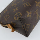 LOUIS VUITTON Monogram Pochette Cosmetic PM Pouch M43998 LV Auth BA9614-16
