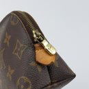 LOUIS VUITTON Monogram Pochette Cosmetic PM Pouch M43998 LV Auth BA9614-8