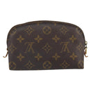 LOUIS VUITTON Monogram Pochette Cosmetic PM Pouch M43998 LV Auth BA9614-2