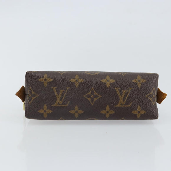 LOUIS VUITTON Monogram Pochette Cosmetic PM Pouch M43998 LV Auth BA9614