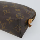 LOUIS VUITTON Monogram Pochette Cosmetic PM Pouch M43998 LV Auth BA9614-7