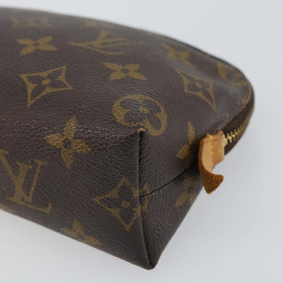 LOUIS VUITTON Monogram Pochette Cosmetic PM Pouch M43998 LV Auth BA9614