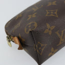 LOUIS VUITTON Monogram Pochette Cosmetic PM Pouch M43998 LV Auth BA9614-14