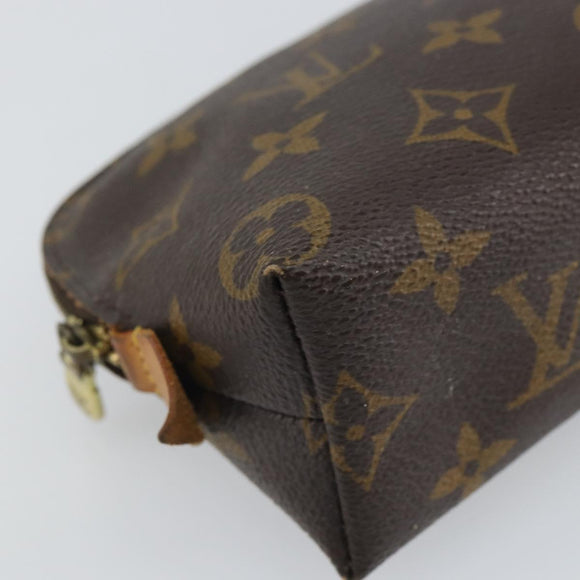 LOUIS VUITTON Monogram Pochette Cosmetic PM Pouch M43998 LV Auth BA9614