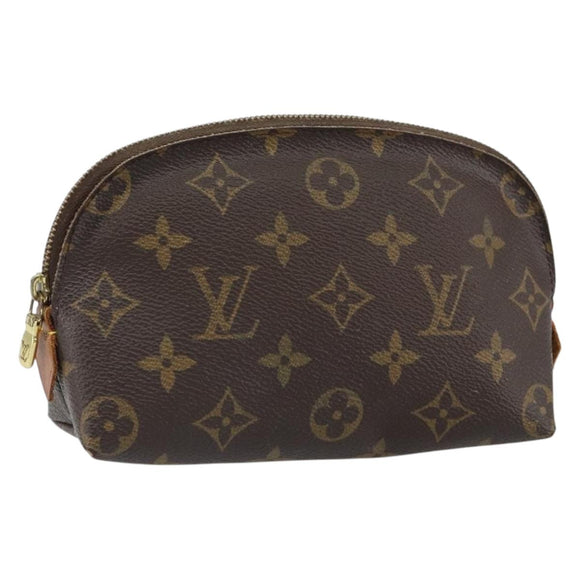 LOUIS VUITTON Monogram Pochette Cosmetic PM Pouch M43998 LV Auth BA9615