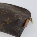 LOUIS VUITTON Monogram Pochette Cosmetic PM Pouch M43998 LV Auth BA9615-15