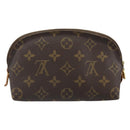 LOUIS VUITTON Monogram Pochette Cosmetic PM Pouch M43998 LV Auth BA9615-2