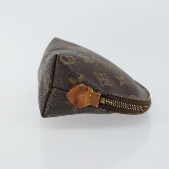 LOUIS VUITTON Monogram Pochette Cosmetic PM Pouch M43998 LV Auth BA9615