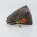 LOUIS VUITTON Monogram Pochette Cosmetic PM Pouch M43998 LV Auth BA9615-4
