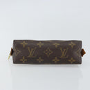 LOUIS VUITTON Monogram Pochette Cosmetic PM Pouch M43998 LV Auth BA9615-6