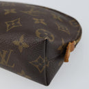LOUIS VUITTON Monogram Pochette Cosmetic PM Pouch M43998 LV Auth BA9615-7