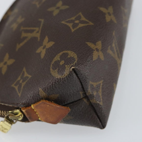 LOUIS VUITTON Monogram Pochette Cosmetic PM Pouch M43998 LV Auth BA9615