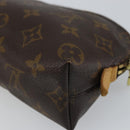 LOUIS VUITTON Monogram Pochette Cosmetic PM Pouch M43998 LV Auth BA9618-15