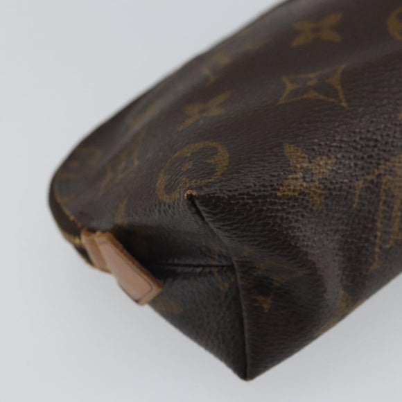 LOUIS VUITTON Monogram Pochette Cosmetic PM Pouch M43998 LV Auth BA9618