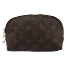 LOUIS VUITTON Monogram Pochette Cosmetic PM Pouch M43998 LV Auth BA9618-13