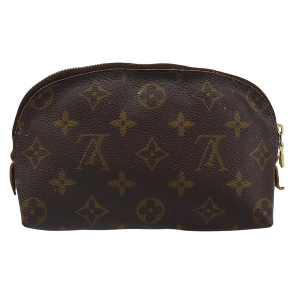 LOUIS VUITTON Monogram Pochette Cosmetic PM Pouch M43998 LV Auth BA9618