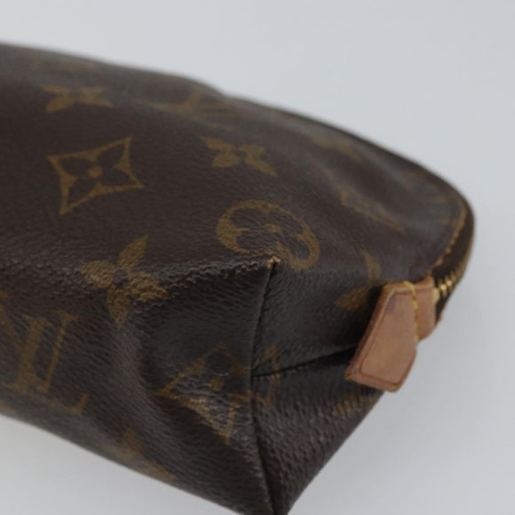 LOUIS VUITTON Monogram Pochette Cosmetic PM Pouch M43998 LV Auth BA9618