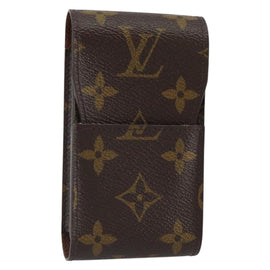 LOUIS VUITTON Monogram Etui Cigarette Case M63024 LV Auth BA9623