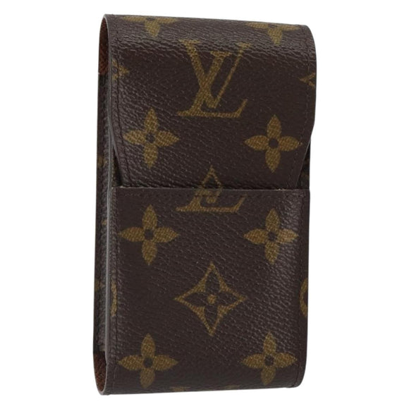 LOUIS VUITTON Monogram Etui Cigarette Case M63024 LV Auth BA9623