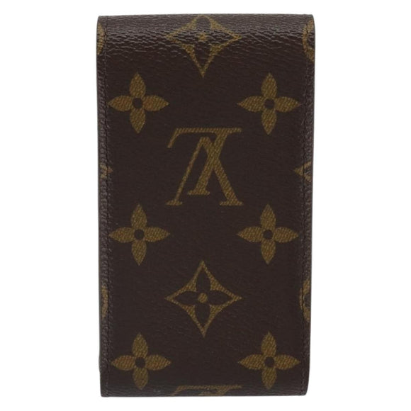 LOUIS VUITTON Monogram Etui Cigarette Case M63024 LV Auth BA9623