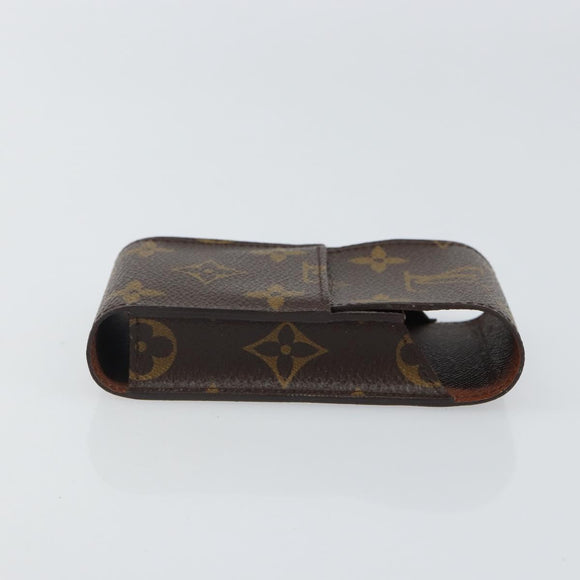 LOUIS VUITTON Monogram Etui Cigarette Case M63024 LV Auth BA9623