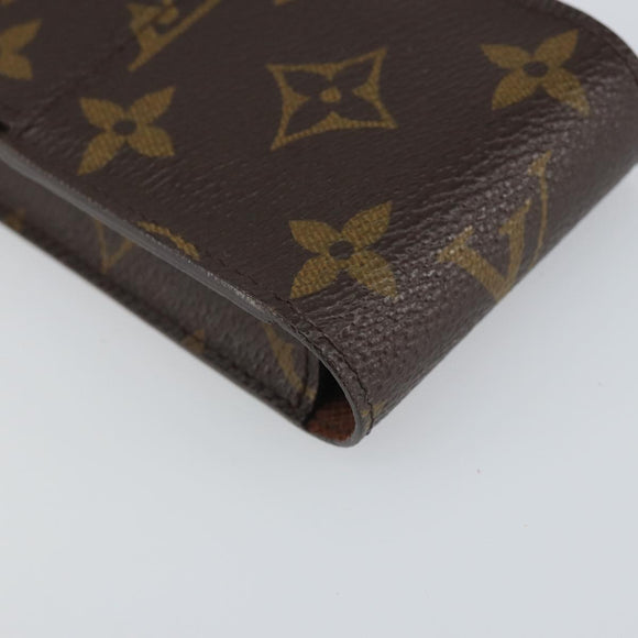 LOUIS VUITTON Monogram Etui Cigarette Case M63024 LV Auth BA9623
