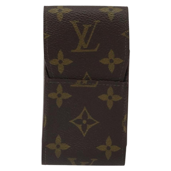 LOUIS VUITTON Monogram Etui Cigarette Case M63024 LV Auth BA9625