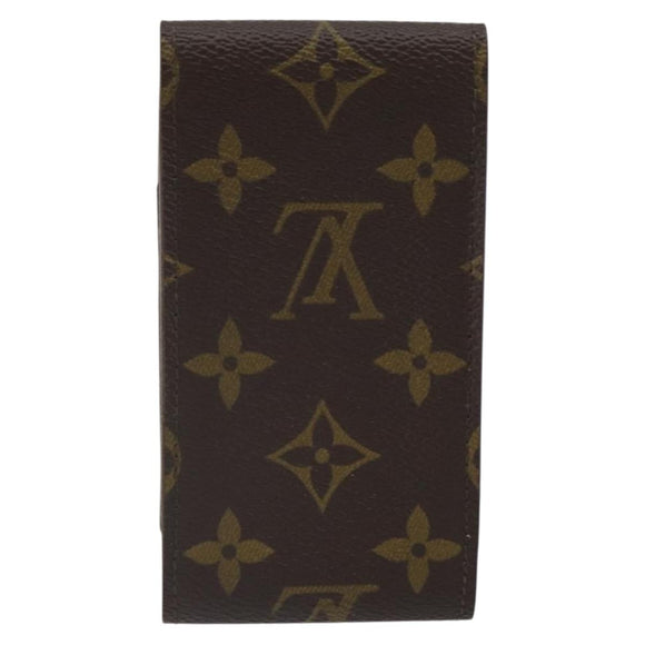 LOUIS VUITTON Monogram Etui Cigarette Case M63024 LV Auth BA9625