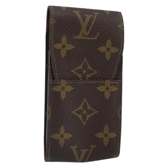 LOUIS VUITTON Monogram Etui Cigarette Case M63024 LV Auth BA9626