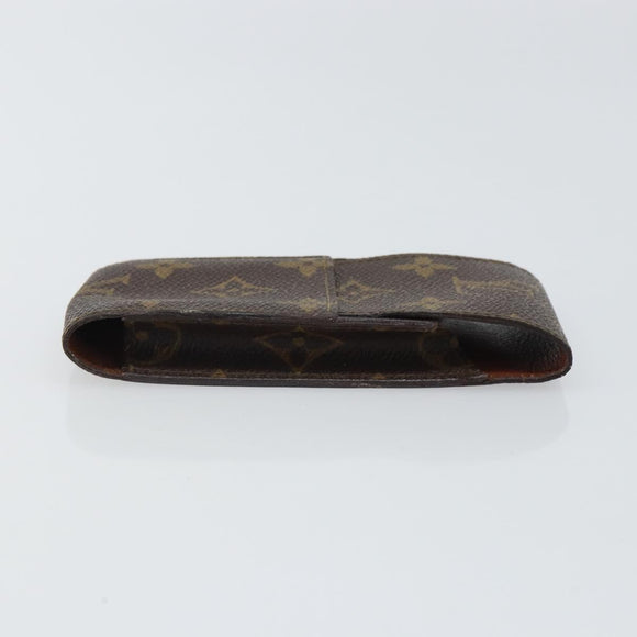 LOUIS VUITTON Monogram Etui Cigarette Case M63024 LV Auth BA9626