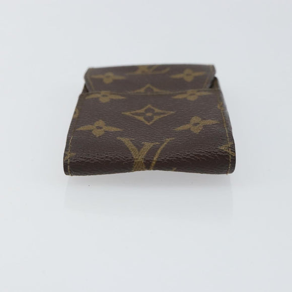 LOUIS VUITTON Monogram Etui Cigarette Case M63024 LV Auth BA9626