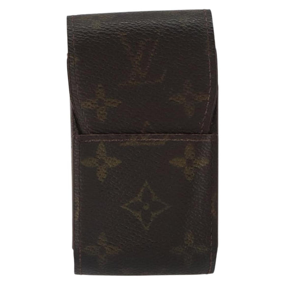 LOUIS VUITTON Monogram Etui Cigarette Case M63024 LV Auth BA9627
