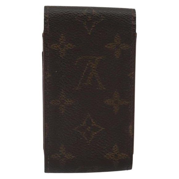 LOUIS VUITTON Monogram Etui Cigarette Case M63024 LV Auth BA9627