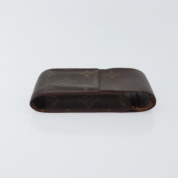 LOUIS VUITTON Monogram Etui Cigarette Case M63024 LV Auth BA9627