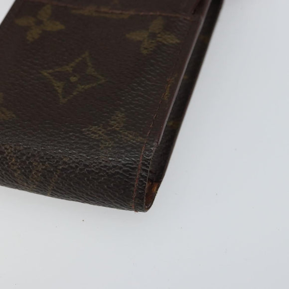 LOUIS VUITTON Monogram Etui Cigarette Case M63024 LV Auth BA9627