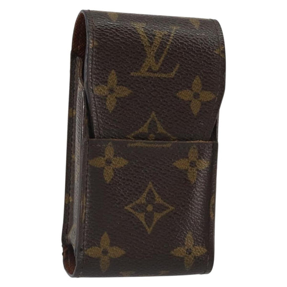LOUIS VUITTON Monogram Etui Cigarette Case M63024 LV Auth BA9628