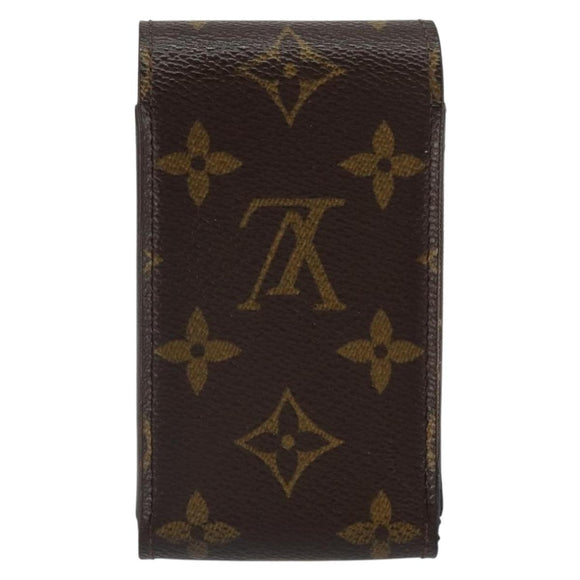 LOUIS VUITTON Monogram Etui Cigarette Case M63024 LV Auth BA9628