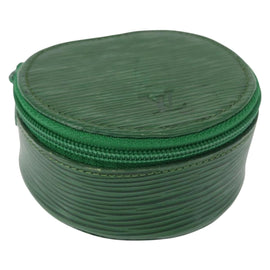 LOUIS VUITTON Epi Ecrin Bijou 8 Jewelry Box Green M48224 LV Auth BA9629