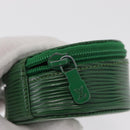 LOUIS VUITTON Epi Ecrin Bijou 8 Sieradendoos Groen M48224 LV Auth BA9629-8