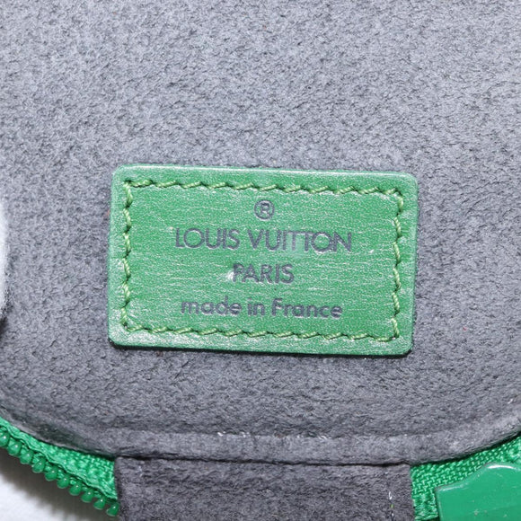 LOUIS VUITTON Epi Ecrin Bijou 8 Sieradendoos Groen M48224 LV Auth BA9629