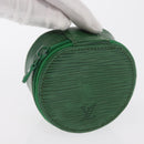 LOUIS VUITTON Epi Ecrin Bijou 8 Sieradendoos Groen M48224 LV Auth BA9629-5