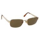 BVLGARI Sunglasses metal Gold Tone Auth BA9631-1